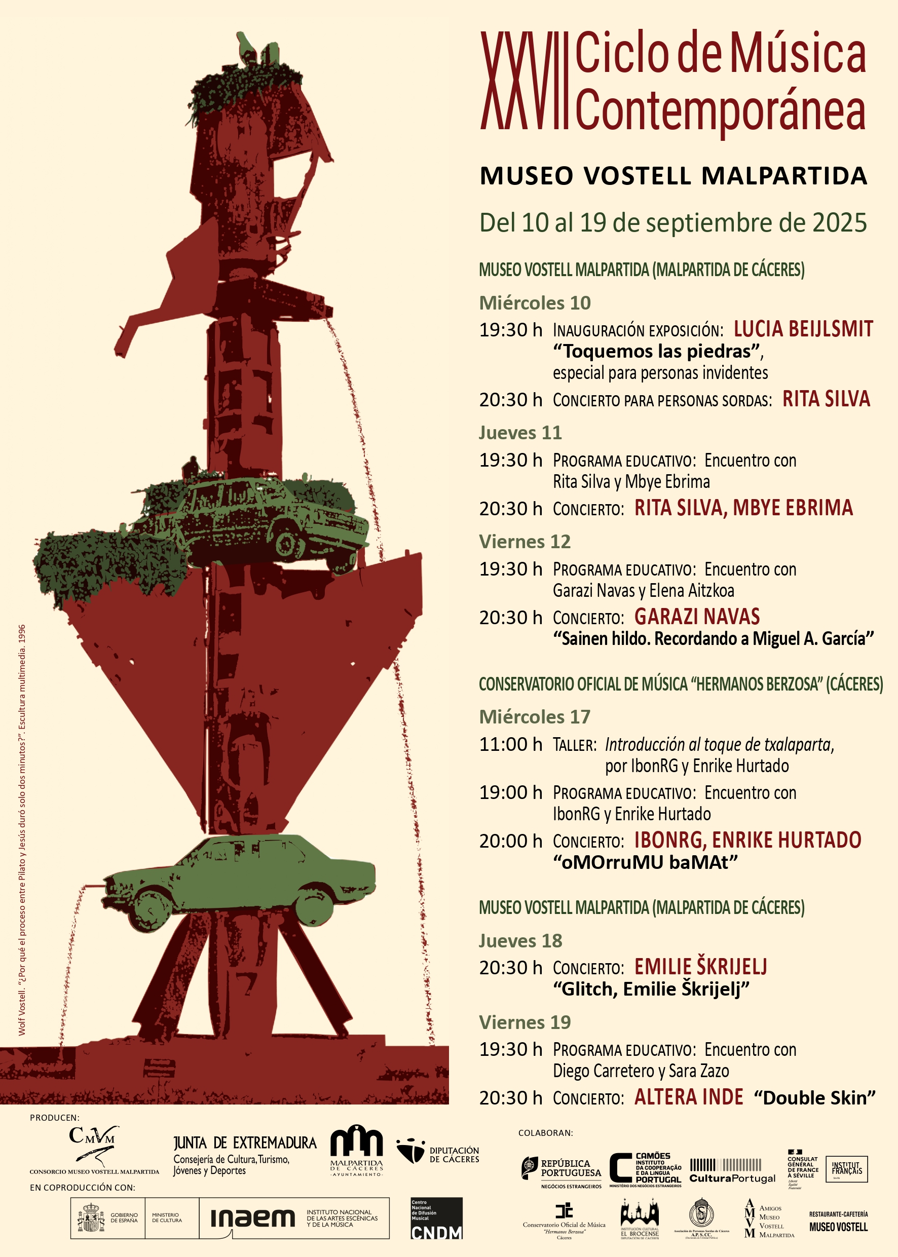 Ciclo de música Contemporánea Museo Vostell